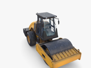 Road roller V1 Modelo 3D