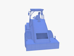 Rolo compactador V1 Modelo 3D