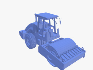 Road roller V1 Modelo 3D
