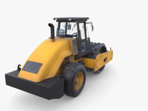 Road roller V2 3D-Modell