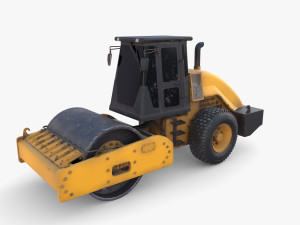Road roller V3 3D Модель