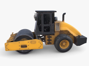 Road roller V3 3D Модель