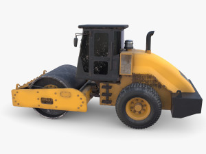 Road roller V3 3D Модель