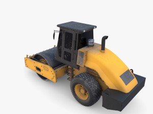 Road roller V3 3D Модель