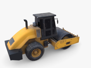 Road roller V3 3D Модель