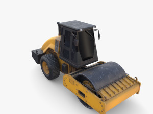 Road roller V3 3D Модель