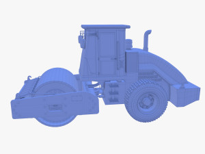 Road roller V3 3D Модель