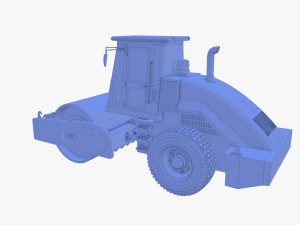 Road roller V3 3D Модель