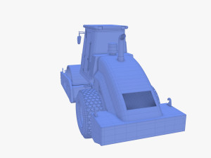 Road roller V3 3D Модель