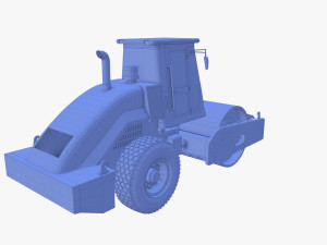 Road roller V3 3D Модель