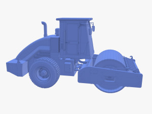 Road roller V3 3D Модель
