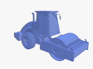 Road roller V3 3D Модель