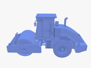Road roller V3 3D Модель