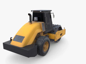 रोड रोलर V4 3D मॉडल