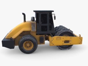 Road roller V4 3D Модель
