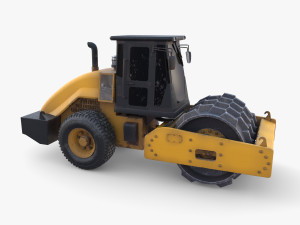 Road roller V4 3D Модель
