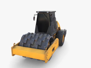 रोड रोलर V4 3D मॉडल