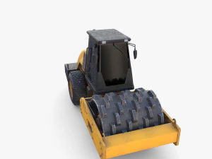 रोड रोलर V4 3D मॉडल