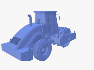 Road roller V4 3D Модель