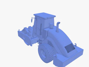 रोड रोलर V4 3D मॉडल