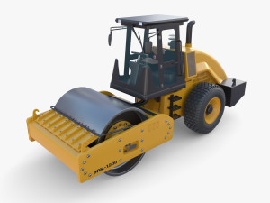 Road roller V5 3D-Modell
