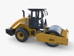 Road roller V5 3D Модель