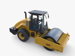 Road roller V5 3D Модель