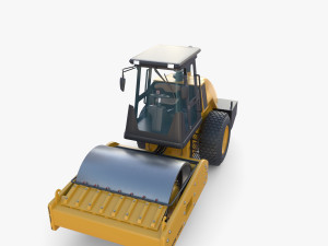 Road roller V5 3D Модель