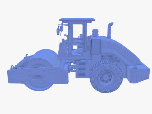 Road roller V5 3D Модель