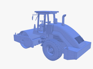 Road roller V5 3D Модель