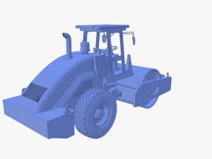Road roller V5 3D Модель
