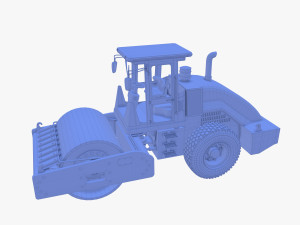 Road roller V5 3D Модель