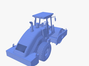 Road roller V5 3D Модель
