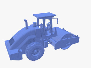 Road roller V5 3D Модель