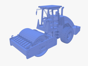 Road roller V5 3D Модель