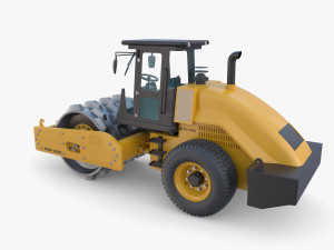 Road roller V6 3D Модель