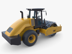 Road roller V6 3D Модель