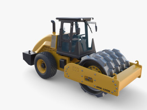 Road roller V6 3D Модель