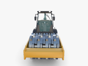 Road roller V6 3D Модель
