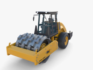 Road roller V6 3D Модель