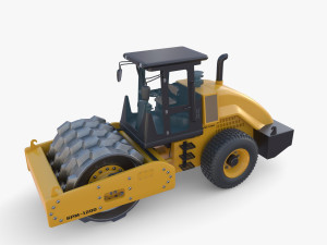 Road roller V6 3D Модель