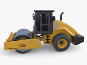 Road roller V7 3D Модель