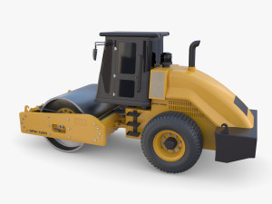 Road roller V7 3D Модель