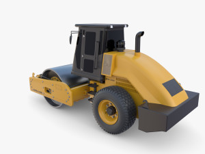 Road roller V7 3D Модель