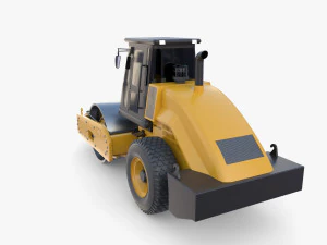 Rolo compactador V7 Modelo 3D