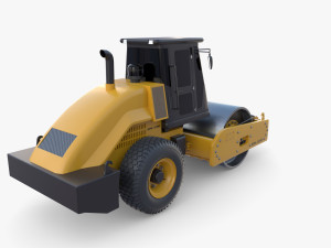 Road roller V7 3D Модель