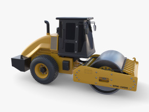 Road roller V7 3D Модель