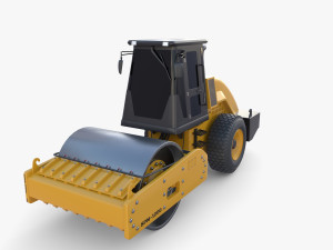 Road roller V7 3D Модель