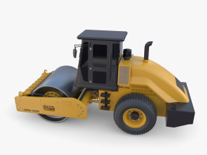 Road roller V7 3D Модель
