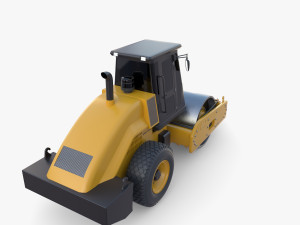Road roller V7 3D Модель
